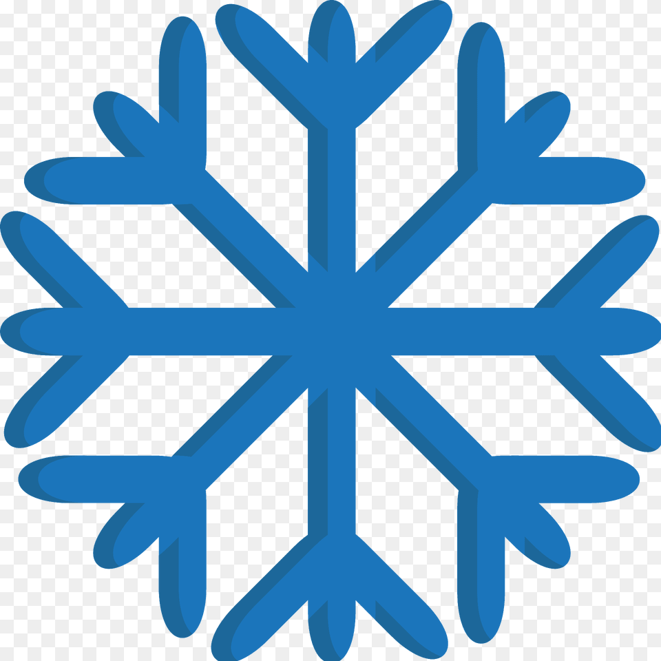 Snowflake Emoji Clipart, Nature, Outdoors, Snow Free Png Download