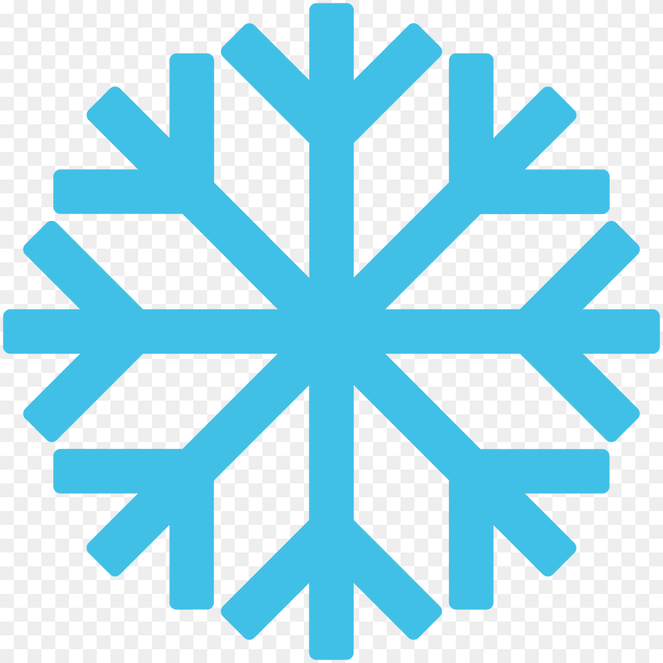 Snowflake Emoji Clipart, Nature, Outdoors, Snow, Cross Png
