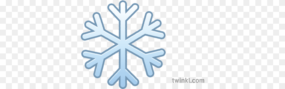 Snowflake Emoji Icon Xmas Phone Topics Little Red Riding Hood Twinkl, Nature, Outdoors, Snow, Cross Free Png