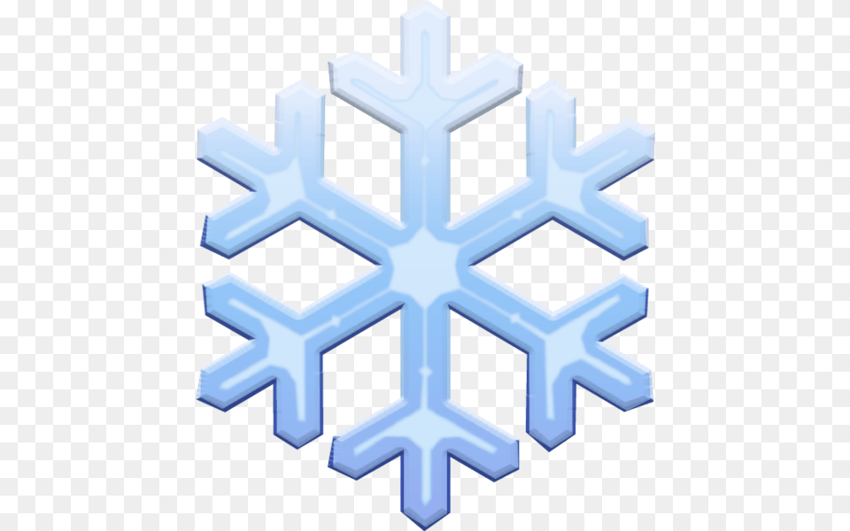 Snowflake Emoji In Emoji Island, Nature, Outdoors, Snow, Cross Png Image