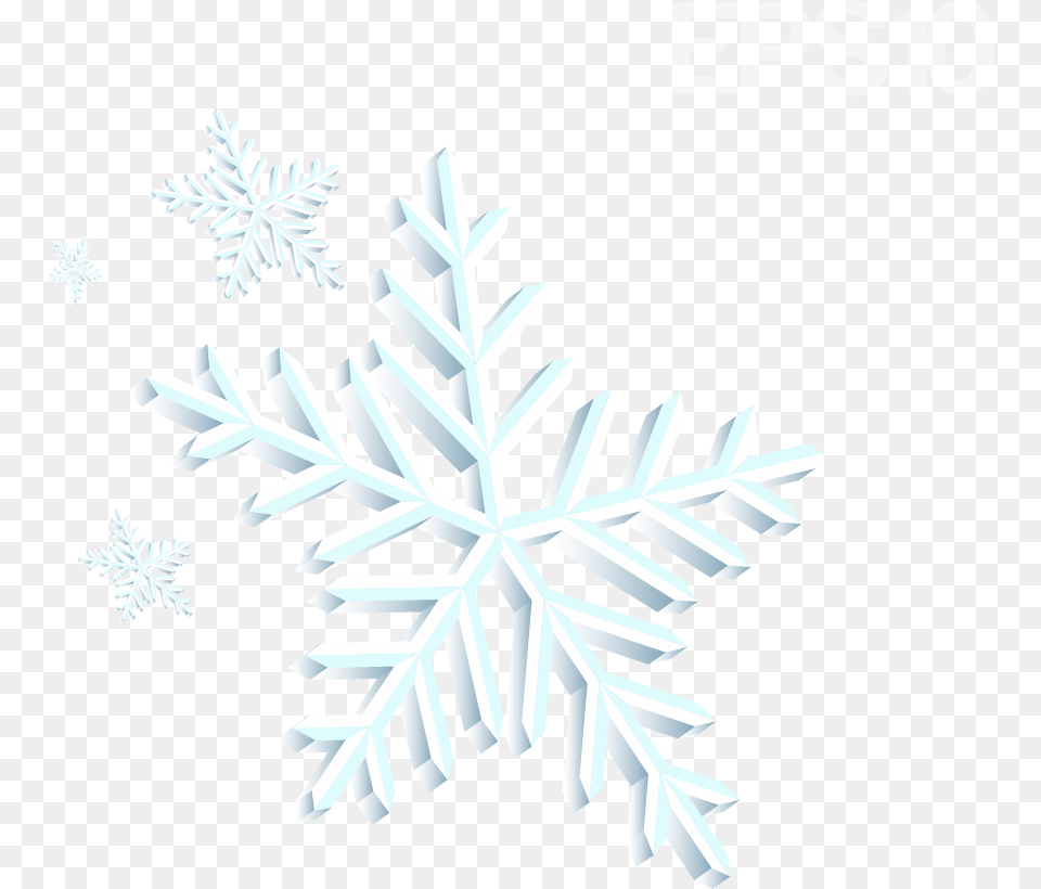 Snowflake Euclidean Vector Motif, Nature, Outdoors, Snow, Cross Free Png Download