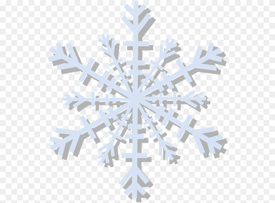 Snowflake Flake Shape Snow Ice Symbol Silver Snowflake, Nature, Outdoors, Cross Png Image