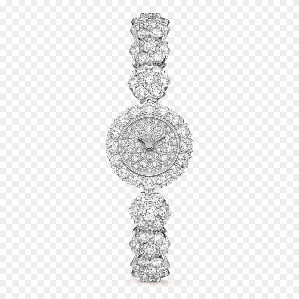 Snowflake Fleurette Watch, Accessories, Diamond, Gemstone, Jewelry Free Transparent Png