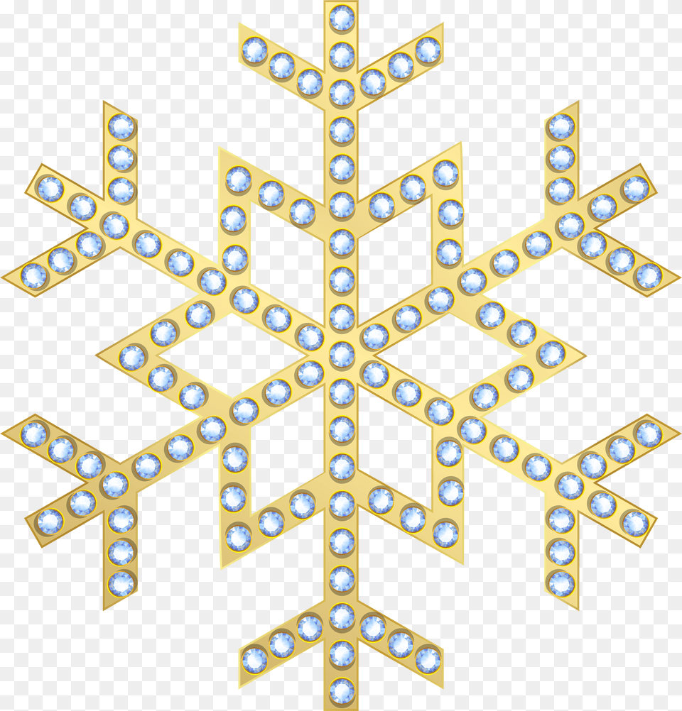 Snowflake Gold Transparent Clip Art Snowflakes Gold Transparent Background Free Png Download