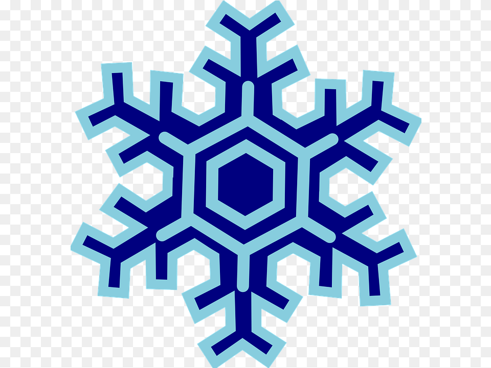 Snowflake Ice Star Vector Graphic On Pixabay Snowflake Clip Art, Nature, Outdoors, Snow, Pattern Png