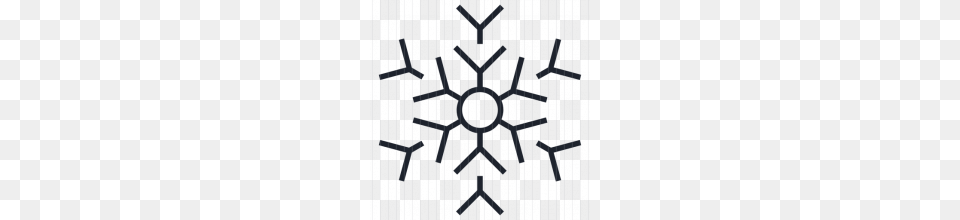 Snowflake Icon From Lyra Collection Icon Alone, Nature, Outdoors, Pattern, Gate Png Image