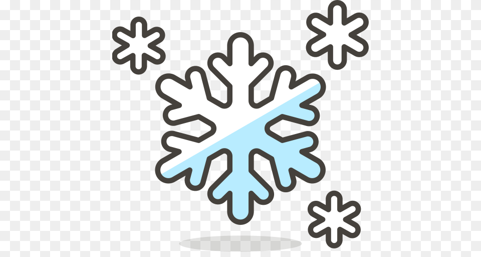 Snowflake Icon Of Vector Emoji, Nature, Outdoors, Snow, Dynamite Free Png Download