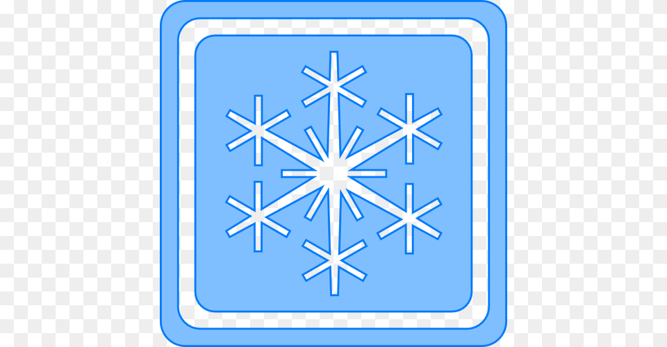 Snowflake Icon Vector Clip Art, Cross, Symbol, Nature, Outdoors Png