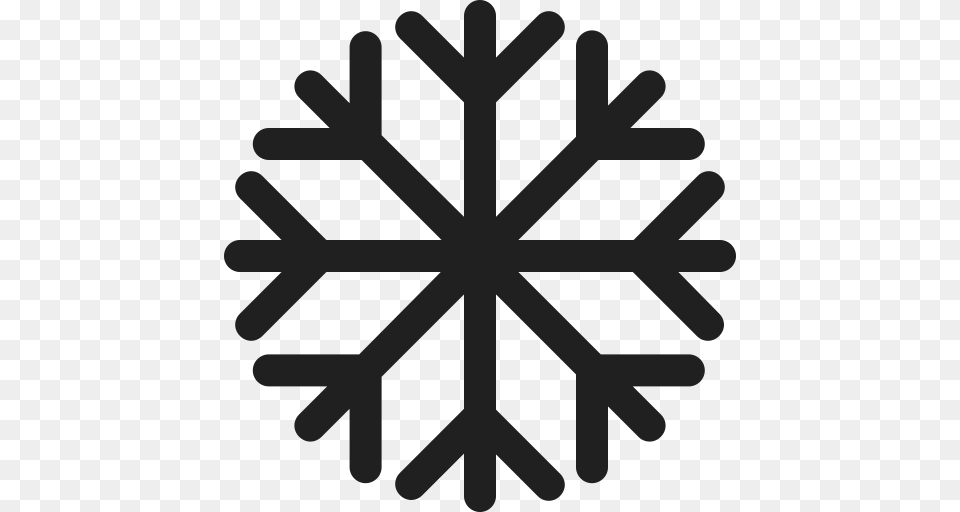 Snowflake Icon With And Vector Format For Free Unlimited, Nature, Outdoors, Cross, Snow Png