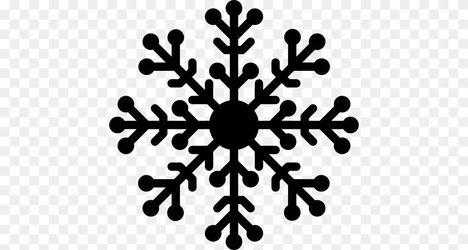 Snowflake Icons And Graphics, Gray Free Png Download