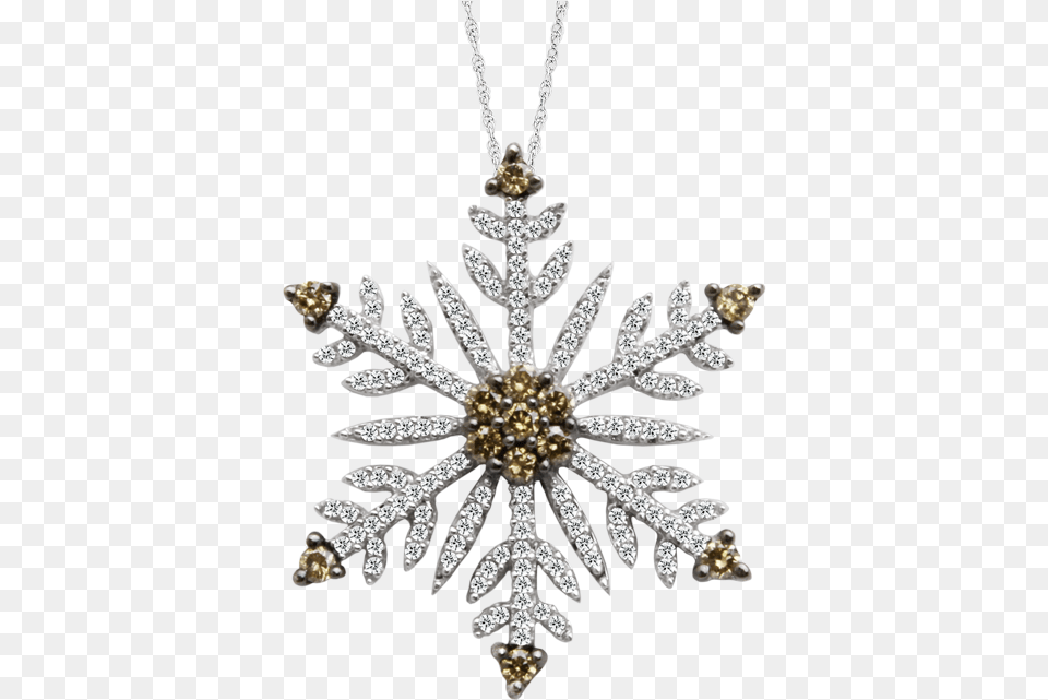 Snowflake Jewelry, Accessories, Diamond, Gemstone, Necklace Png Image