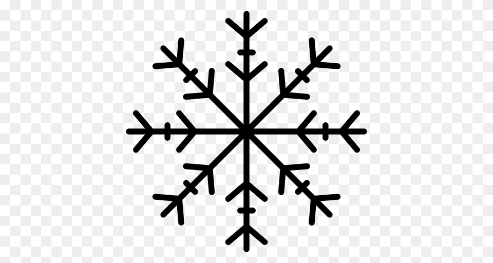 Snowflake Line Arrows, Nature, Outdoors, Snow, Cross Png Image
