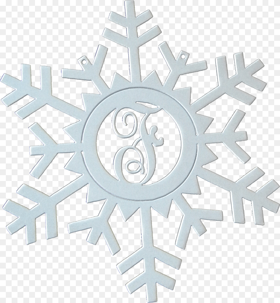 Snowflake Monogram White Sparkle White Snowflake, Nature, Outdoors, Snow, Cross Png