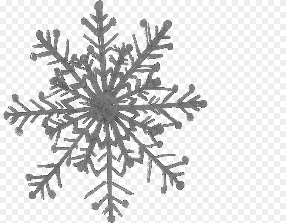 Snowflake Motif, Nature, Outdoors, Snow Png Image