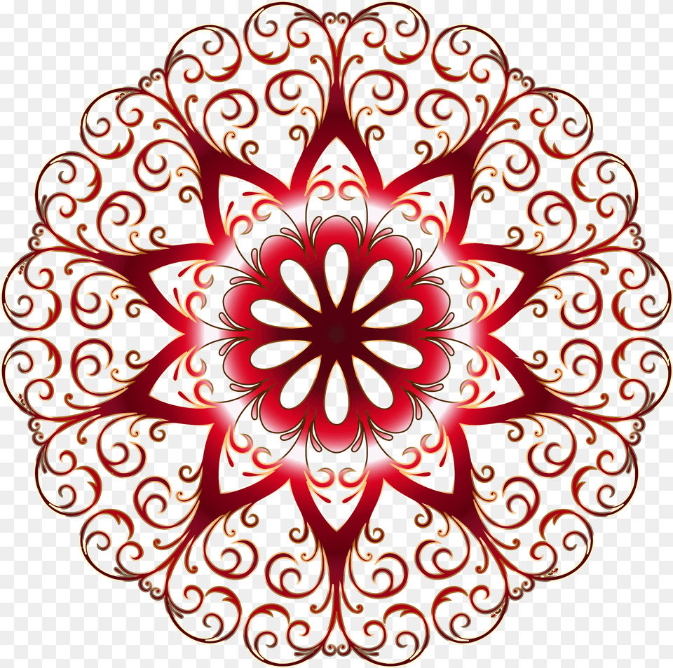 Snowflake Rainbow Image Freeuse Background Pattern Flower Design, Art, Floral Design, Graphics, Accessories Free Transparent Png