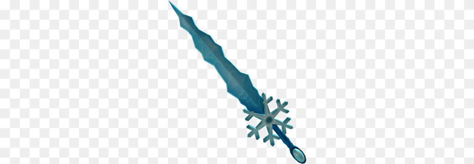 Snowflake Roblox Murderer Mystery 2 Snowflake, Sword, Weapon, Blade, Dagger Free Png Download