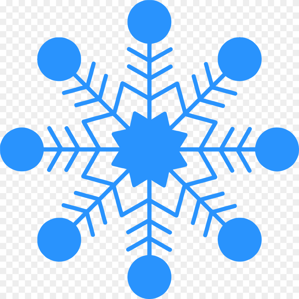 Snowflake Silhouette, Nature, Outdoors, Snow Free Png