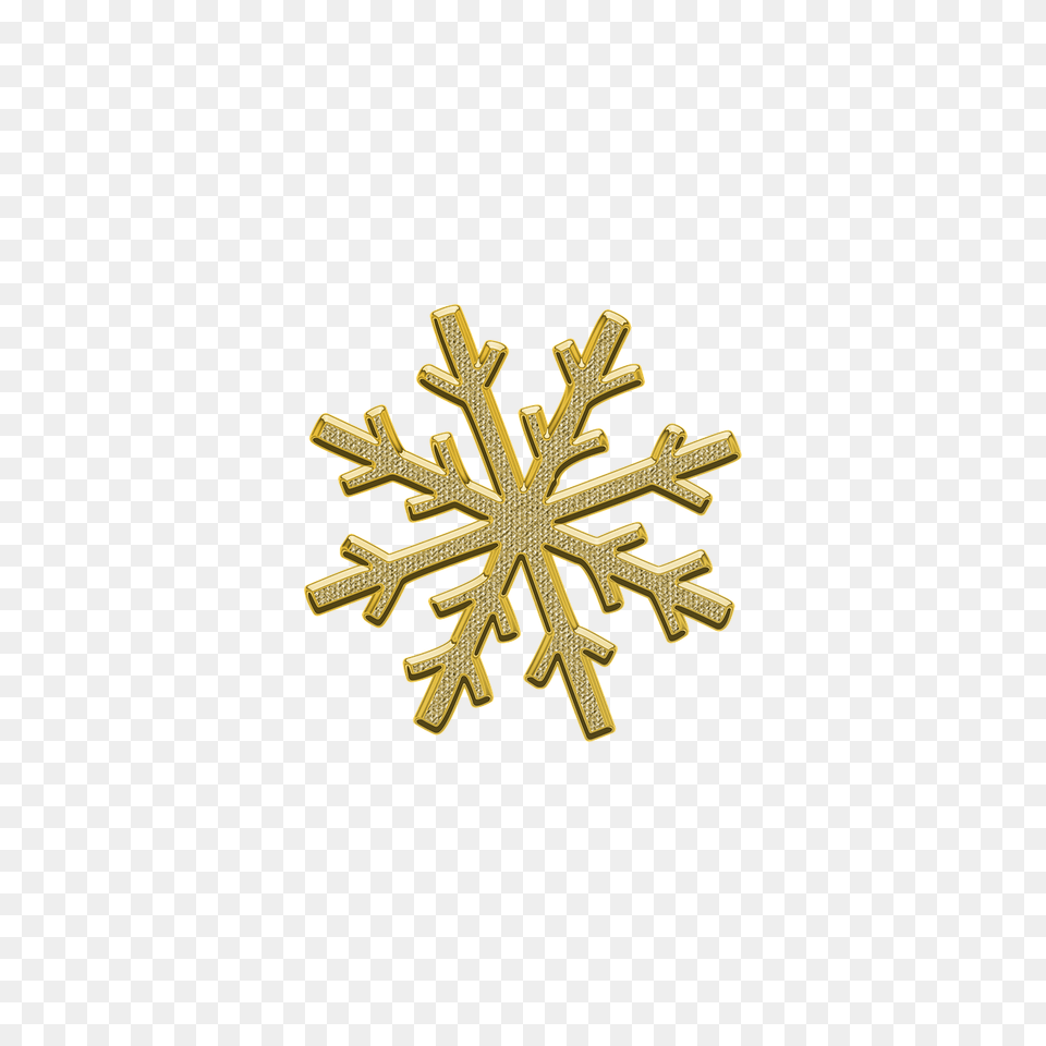 Snowflake Snow Decor Transparent Transparent Background Gold Snowflake, Nature, Outdoors, Leaf, Plant Png Image