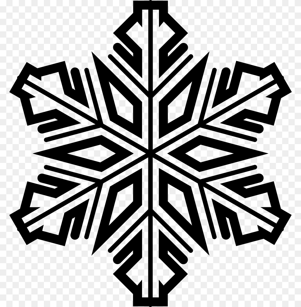 Snowflake Snow Symbol Transparent, Leaf, Nature, Outdoors, Plant Png