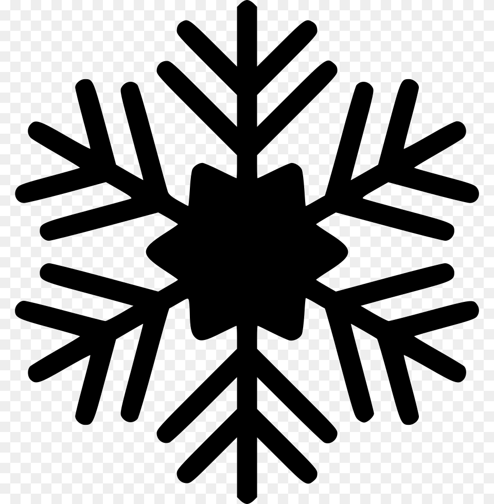 Snowflake Snow Winter Snowflake Template, Nature, Outdoors, Leaf, Plant Free Png Download