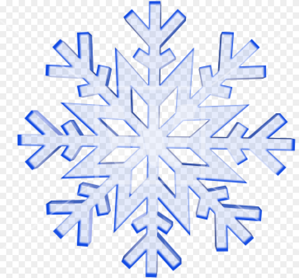 Snowflake Snowflake With No Background, Nature, Outdoors, Snow Free Png Download