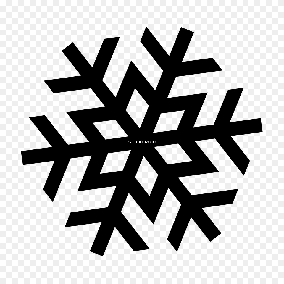 Snowflake Snowflakes Black Snowflake Clipart Transparent Background, Nature, Outdoors, Stencil, Snow Png Image