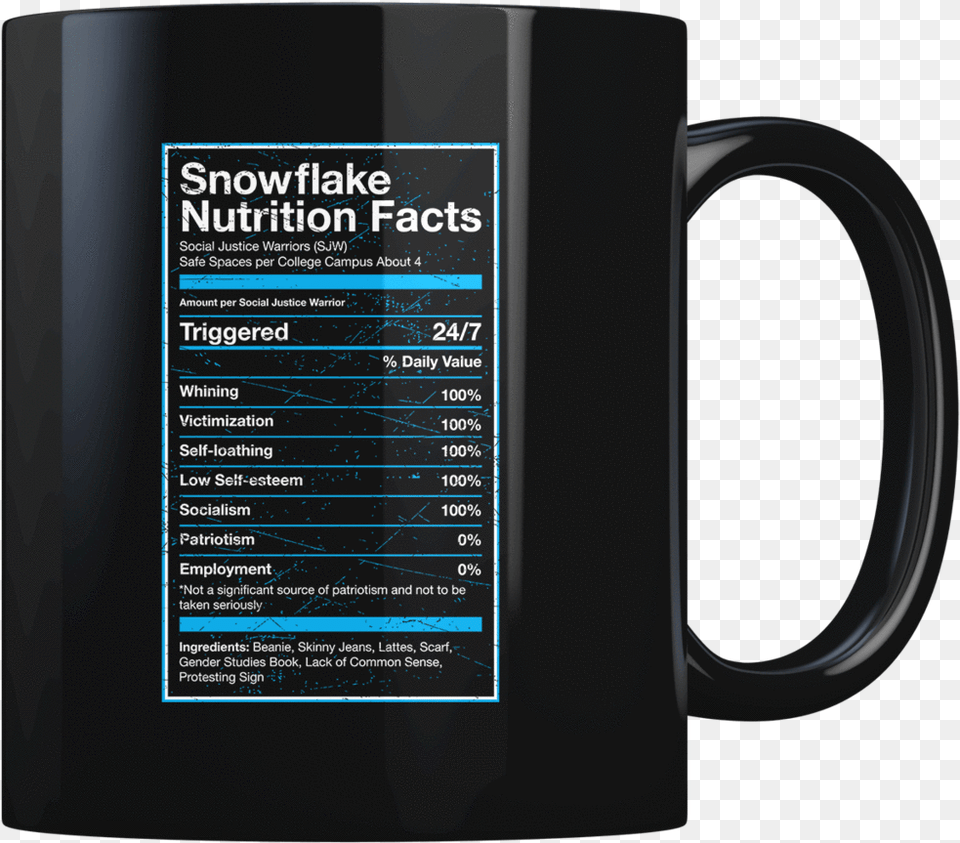 Snowflake Social Justice Warrior, Cup, Beverage, Coffee, Coffee Cup Free Png