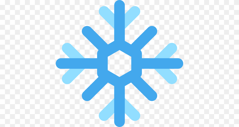 Snowflake Weather Winter Icon With And Vector Format, Nature, Outdoors, Snow, Cross Png Image