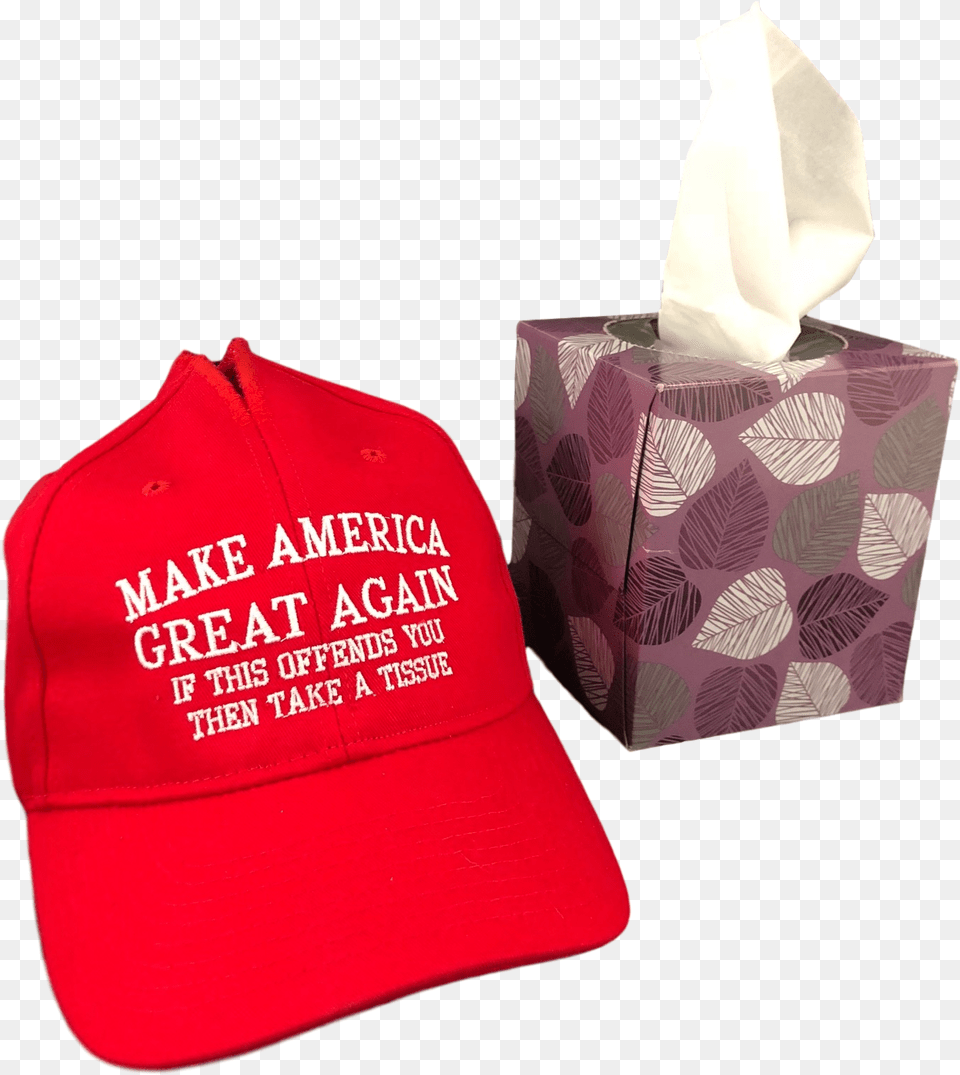 Snowflake With Maga Hat, Baseball Cap, Cap, Clothing, Paper Free Png Download