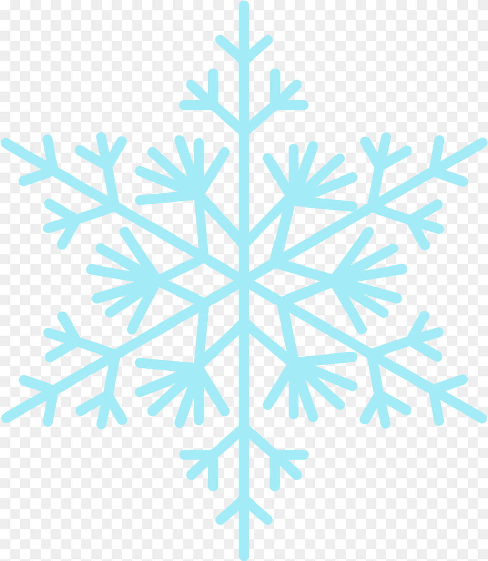 Snowflake With Transparent Background Snowflake, Nature, Outdoors, Snow Free Png