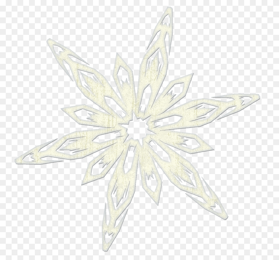 Snowflakes, Cross, Symbol, Nature, Outdoors Free Png