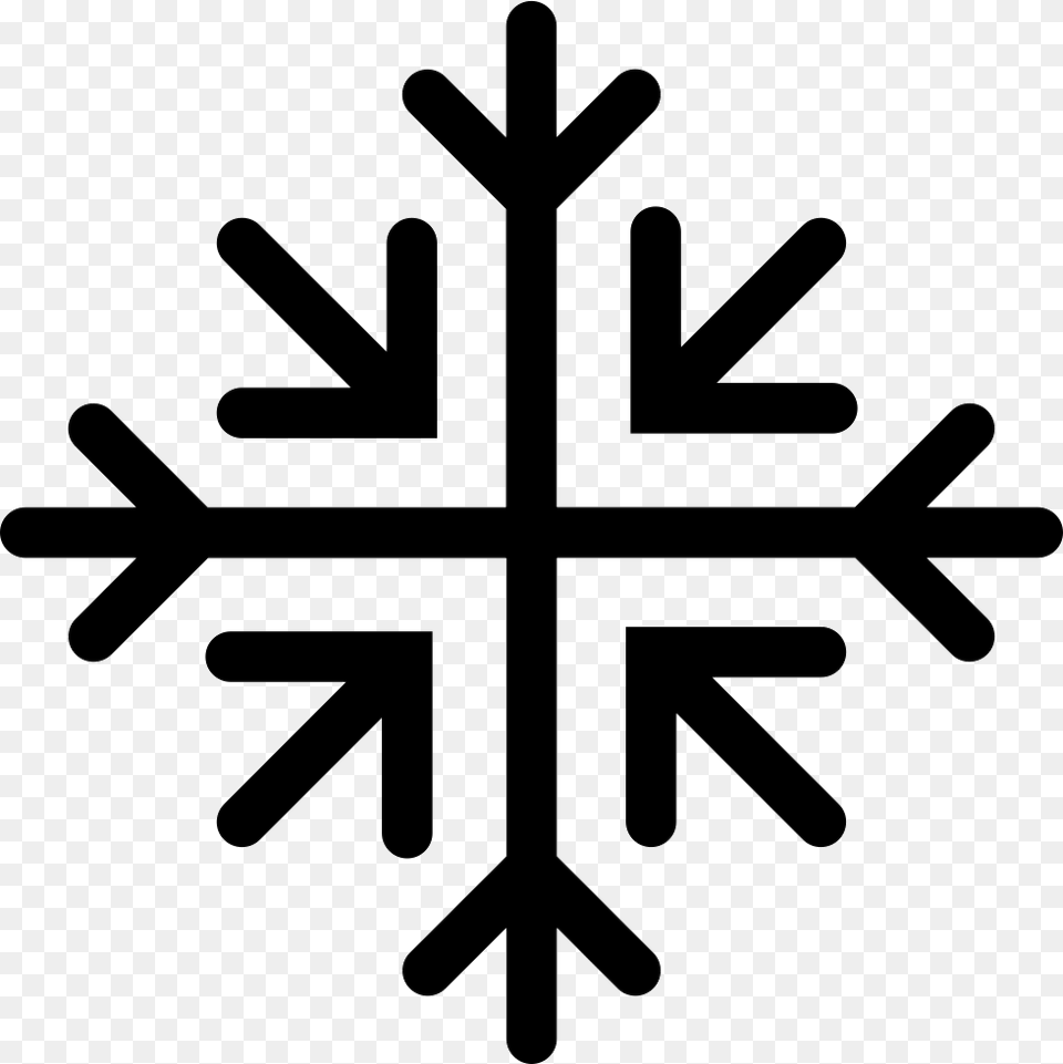 Snowflakes, Nature, Outdoors, Cross, Symbol Free Png