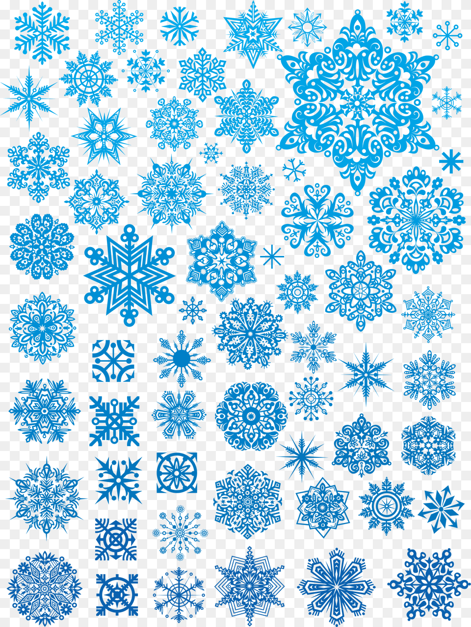 Snowflakes, Nature, Outdoors, Pattern, Snow Free Transparent Png