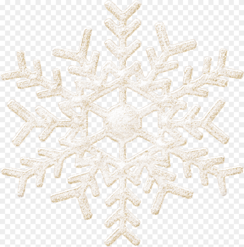 Snowflakes, Nature, Outdoors, Cross, Snow Free Png Download