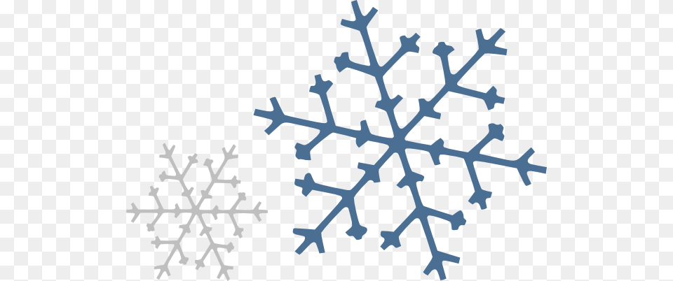 Snowflakes Clip Art For Web, Nature, Outdoors, Snow, Snowflake Png Image