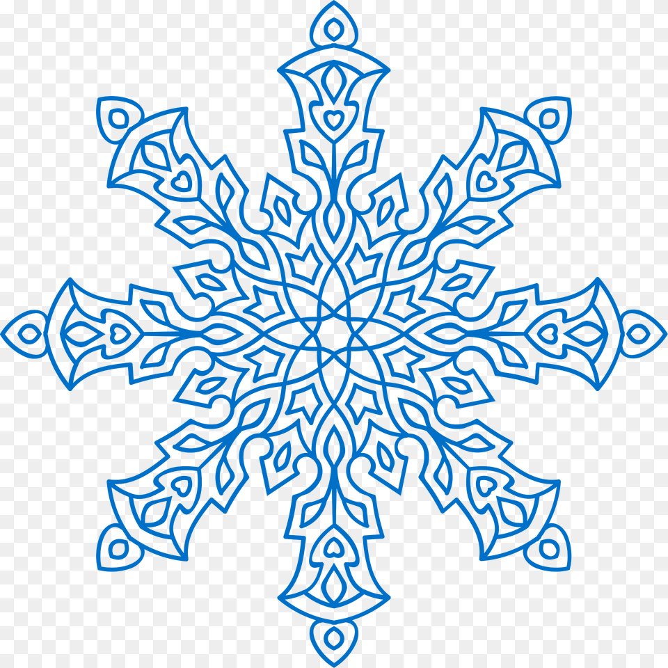 Snowflakes Clipart, Nature, Outdoors, Pattern, Snow Free Transparent Png