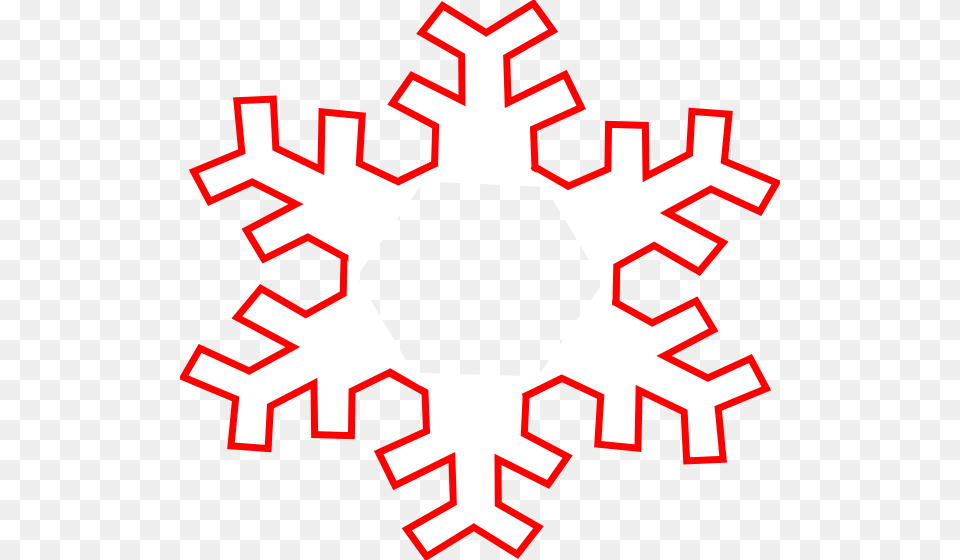 Snowflakes Clipart Line, Nature, Outdoors, First Aid, Snow Png Image