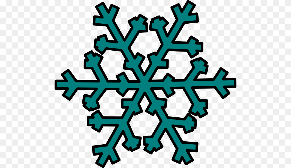 Snowflakes Clipart Teal Transparent Background Snowflake Cartoon, Nature, Outdoors, Snow, Ammunition Png