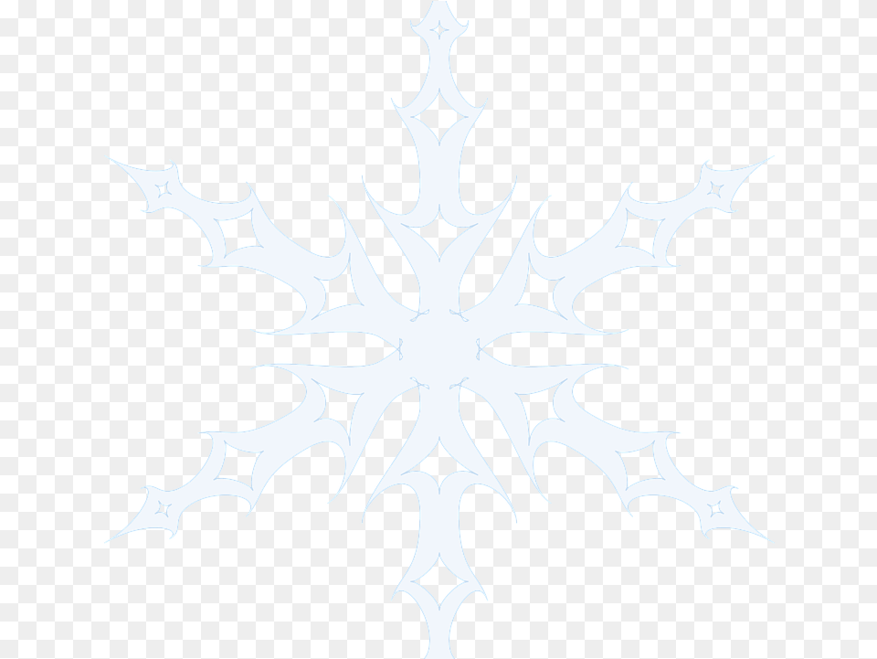 Snowflakes Falling Clipart Black And White Cool Snowflake Backgrounds, Leaf, Outdoors, Plant, Nature Free Transparent Png