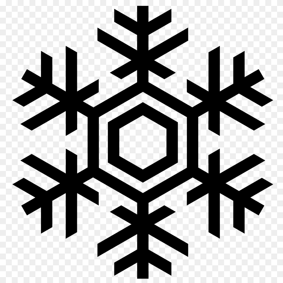 Snowflakes Snowflake, Nature, Outdoors, Snow, Cross Free Png Download