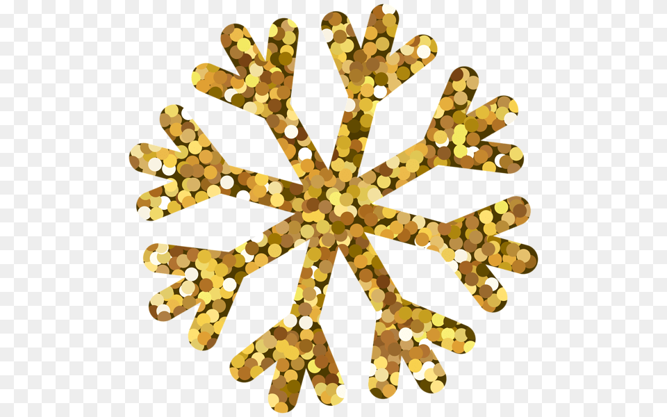 Snowflakes Gold Clip Art, Nature, Outdoors, Accessories, Jewelry Free Transparent Png