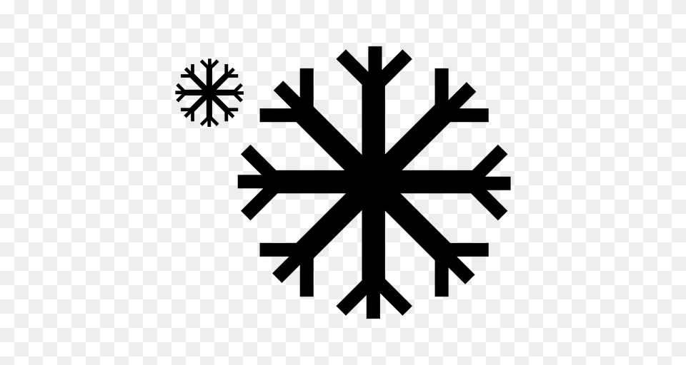 Snowflakes Icon, Nature, Outdoors, Leaf, Plant Free Png
