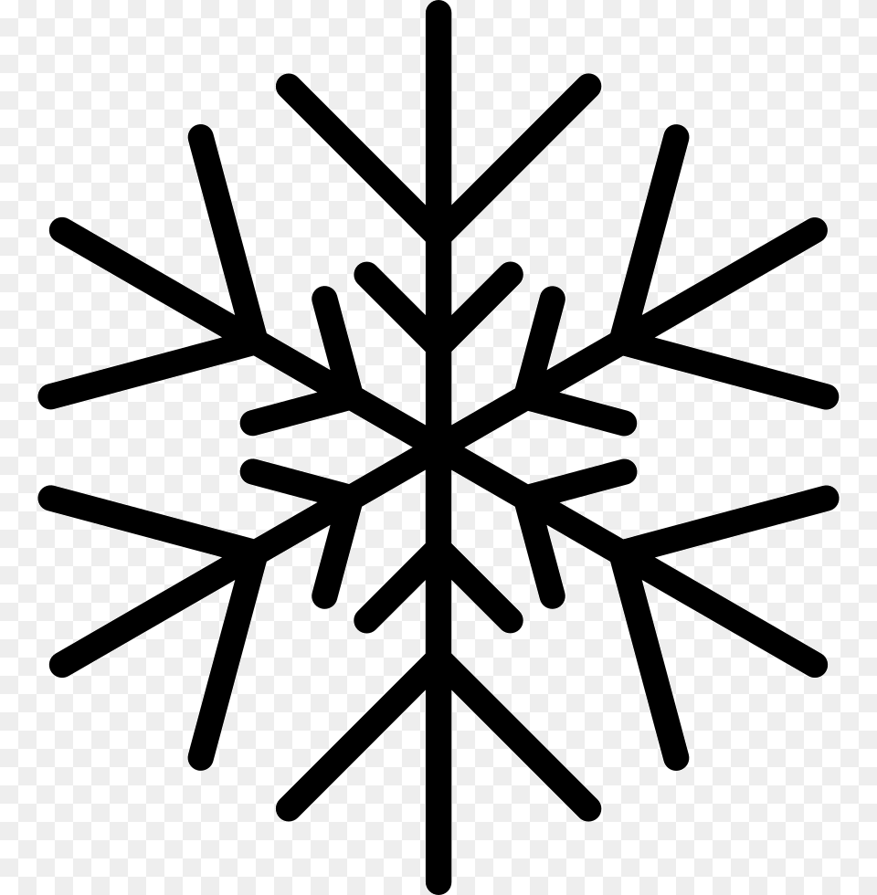 Snowflakes Icon Download, Nature, Outdoors, Snow, Snowflake Free Png