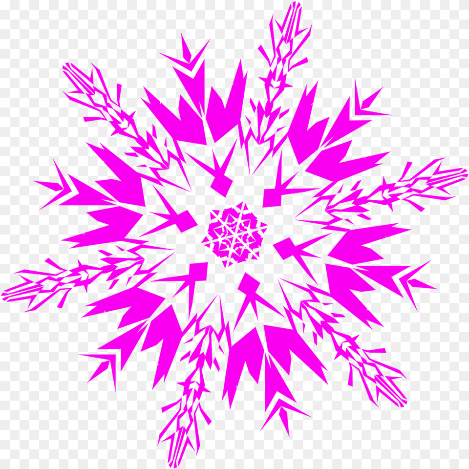 Snowflakes Image Frozen Snowflake, Purple, Pattern, Graphics, Art Png
