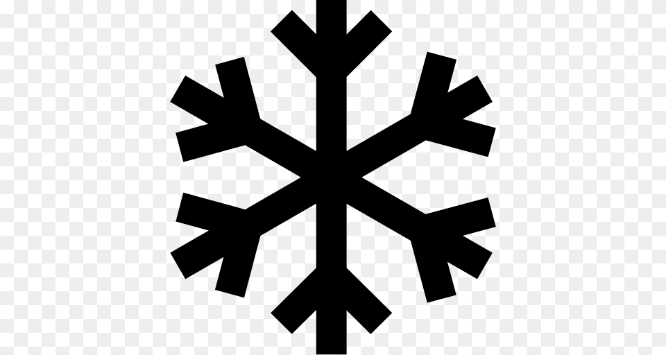 Snowflakes Loaded Nature Weather Icon And Vector For Free, Gray Png Image