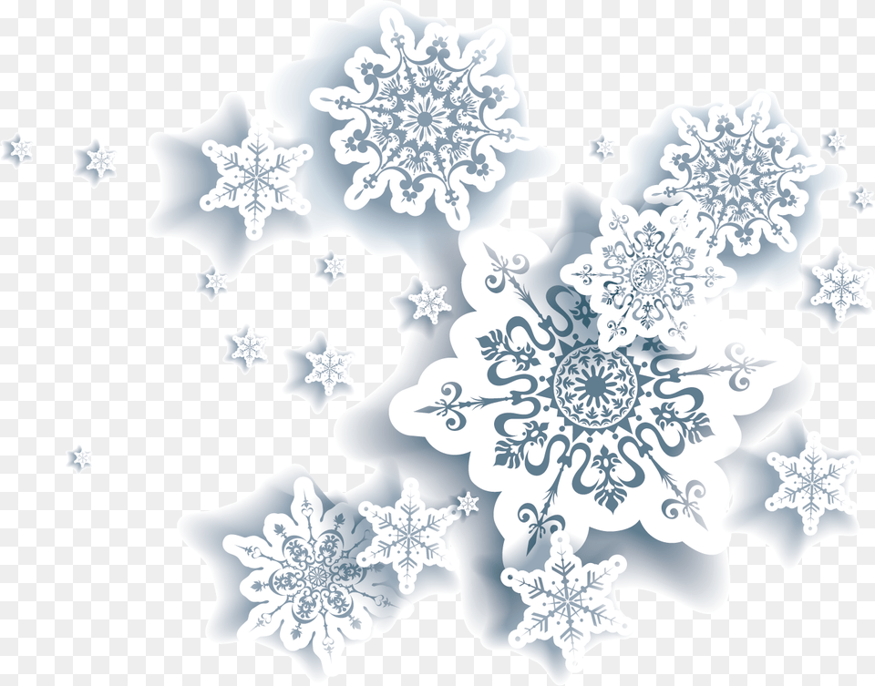 Snowflakes Snowflakes Creative Winter Snow Download Motif, Outdoors, Nature, Pattern, Snowflake Png