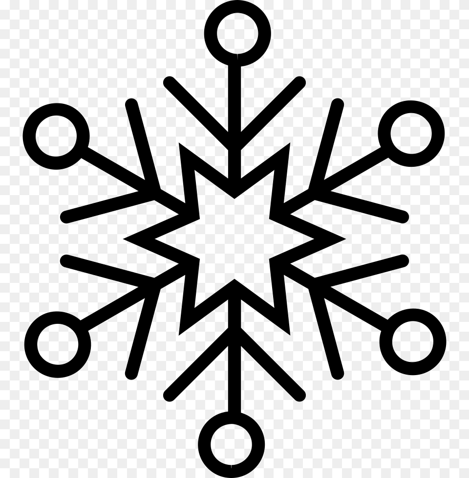Snowflakes Snowflake Outline, Outdoors, Nature, Snow, Plant Free Transparent Png