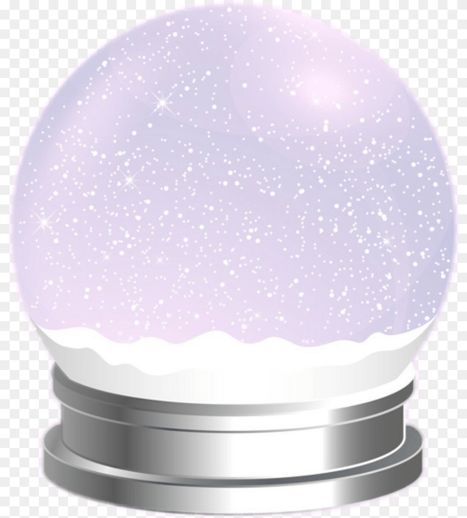 Snowglobe Snow Globe Cute Beautiful Marrychristmas, Light, Sphere, Birthday Cake, Cake Free Png Download