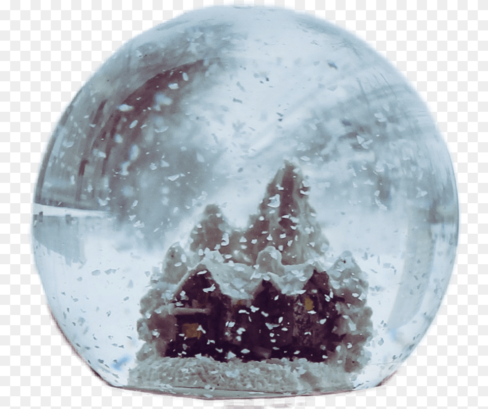 Snowglobe Snowglobechallenge Remixchallengeoftheday Snow Globe, Sphere, Ice, Crystal, Mineral Png