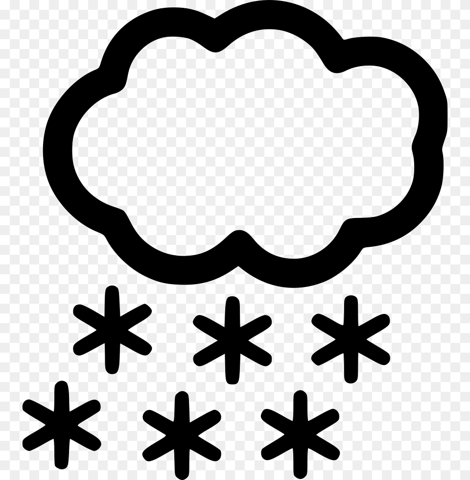 Snowing App Svg Icon Download, Stencil, Outdoors, Nature, Bow Free Png
